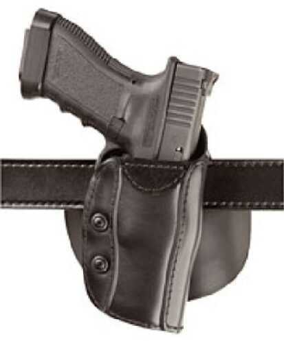 Safariland 568 Holster Right Hand Plain Black 4" S&W K&L Medium Frame Colt Python Ruger GP100 Laminate Belt And